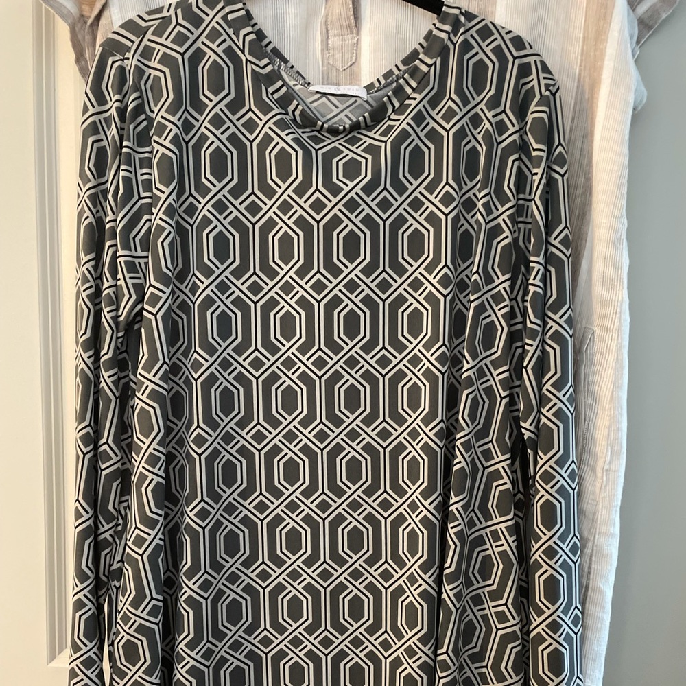 Patterned Dress - image 1